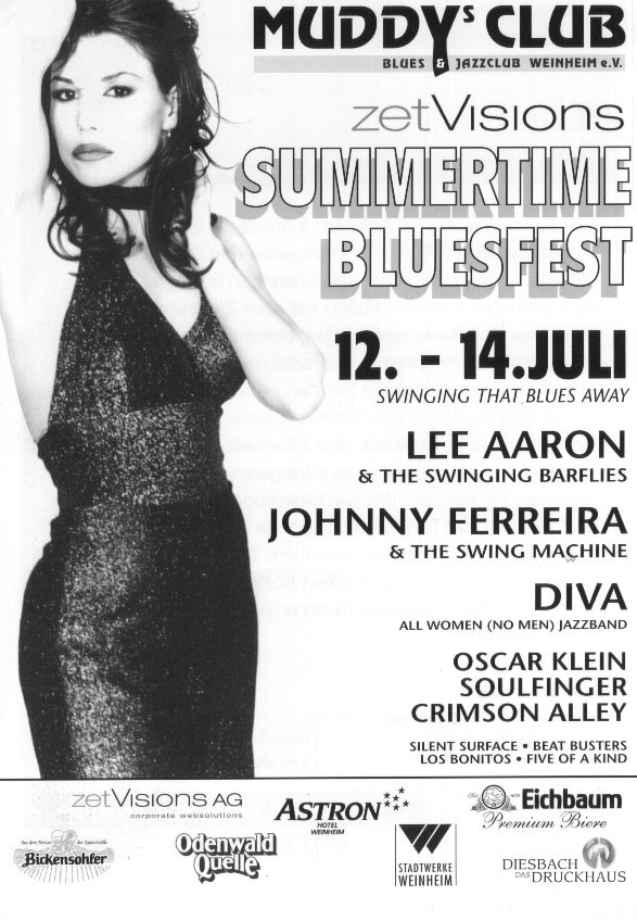 Poster from European Jazz Tour 2002